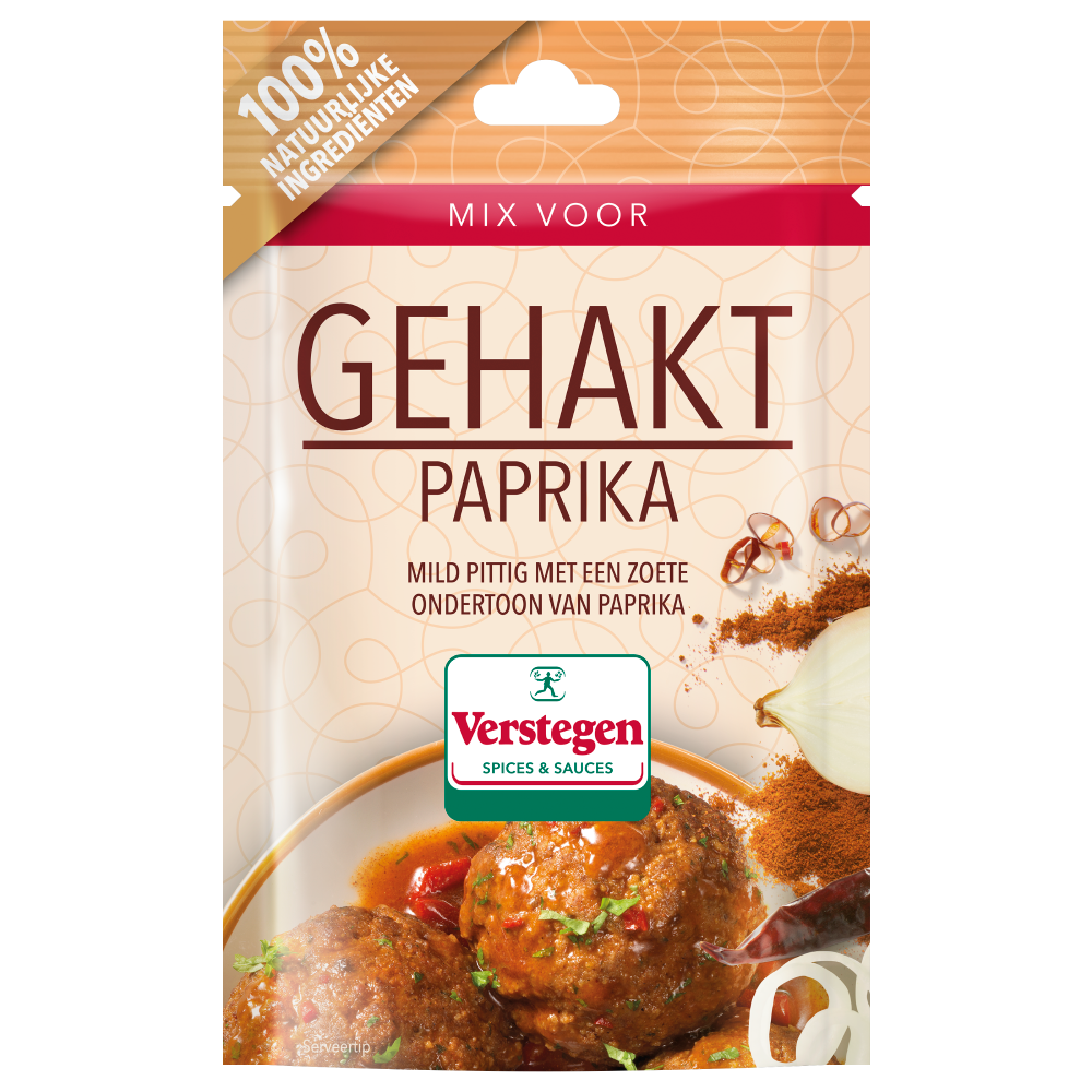 Mix voor Gehakt Paprika - Zakje