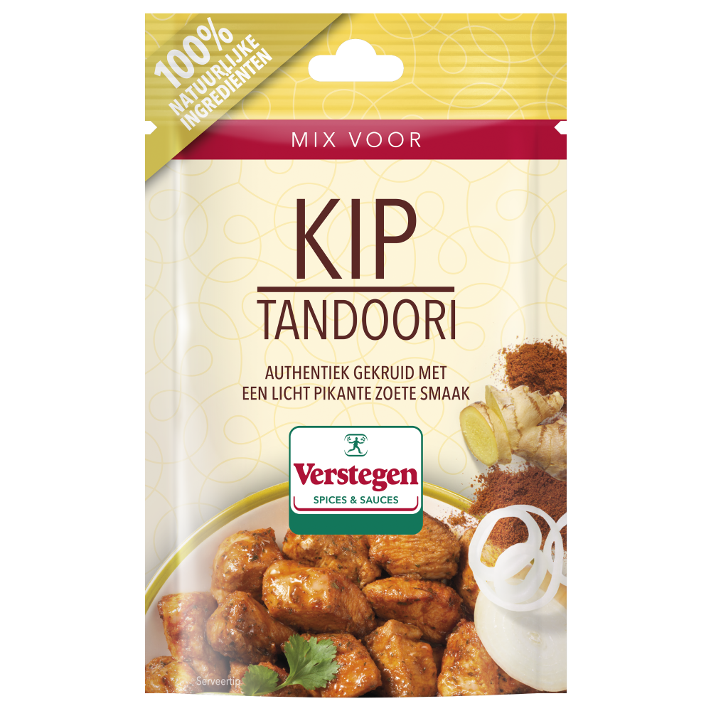 Mix voor Kip Tandoori - Zakje