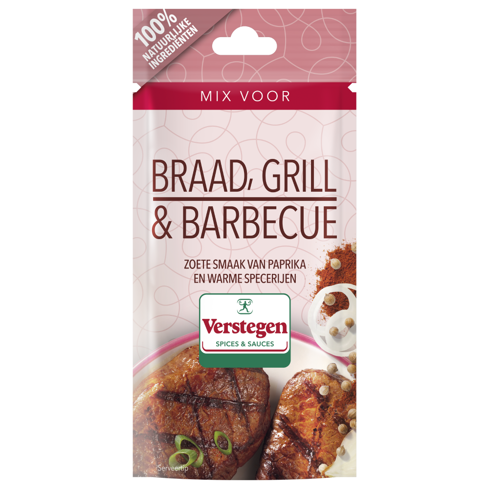 Mix voor Braad, Grill & Barbecue - Zakje