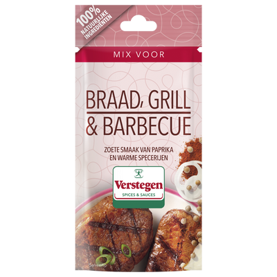 Mix voor Braad, Grill & Barbecue - Zakje