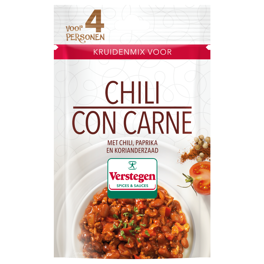 Kruidenmix voor Chili con Carne (4 personen) - Zakje