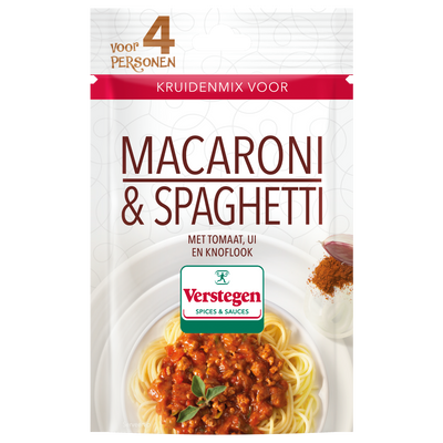 Mix voor Macaroni & Spaghetti (4 personen) - Zakje