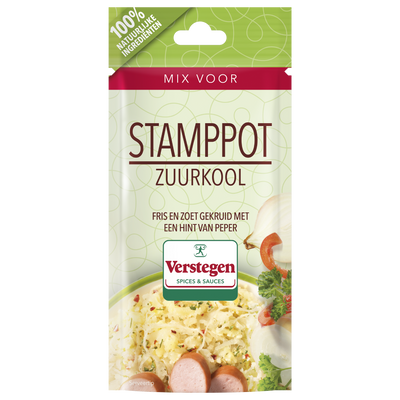 Mix voor Stamppot Zuurkool - Zakje