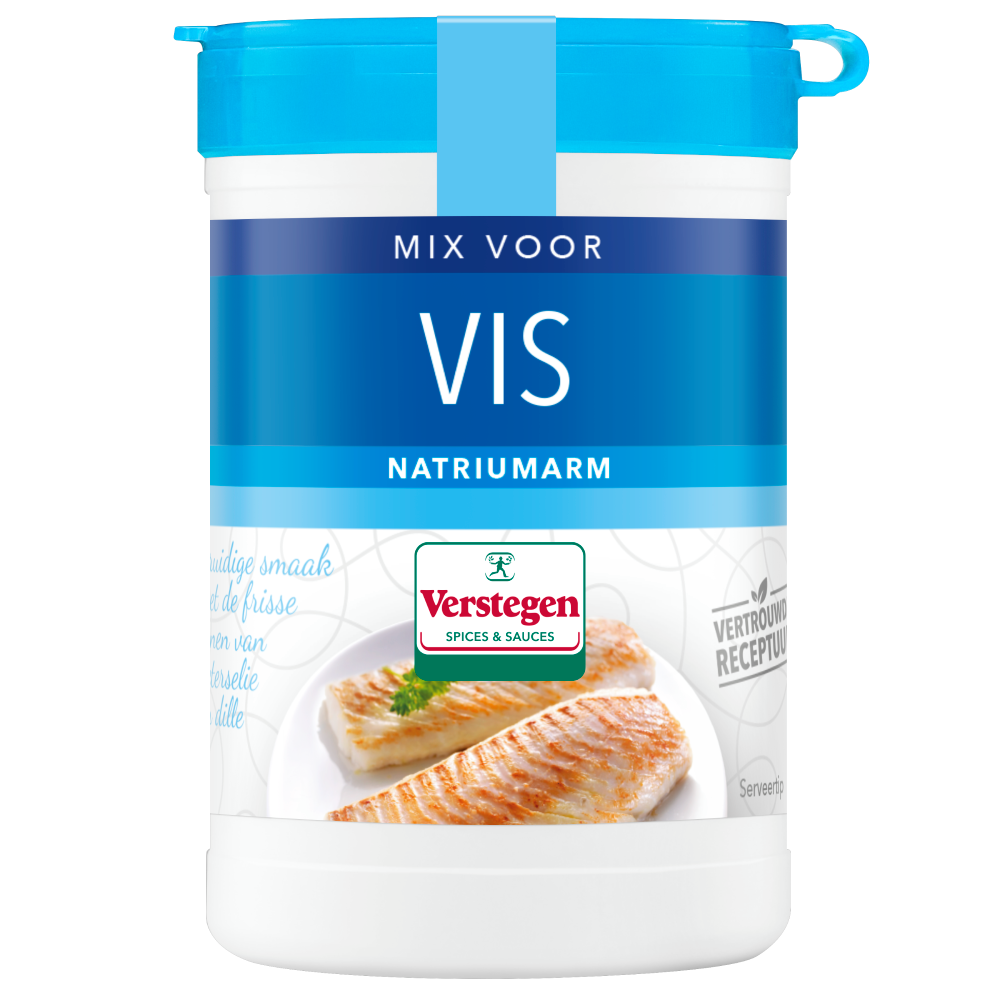Kruidenmix voor Vis - Natriumarm - Strooier klein