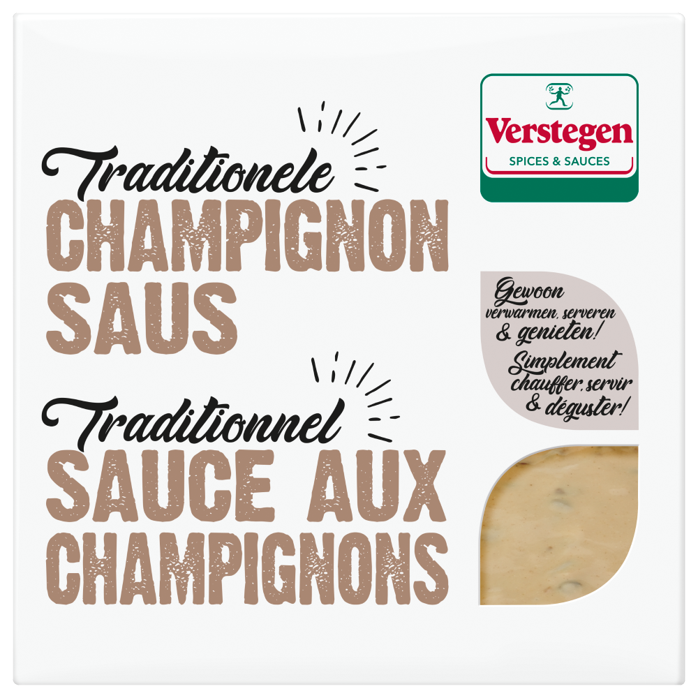 Traditionele Champignonsaus - Cupje