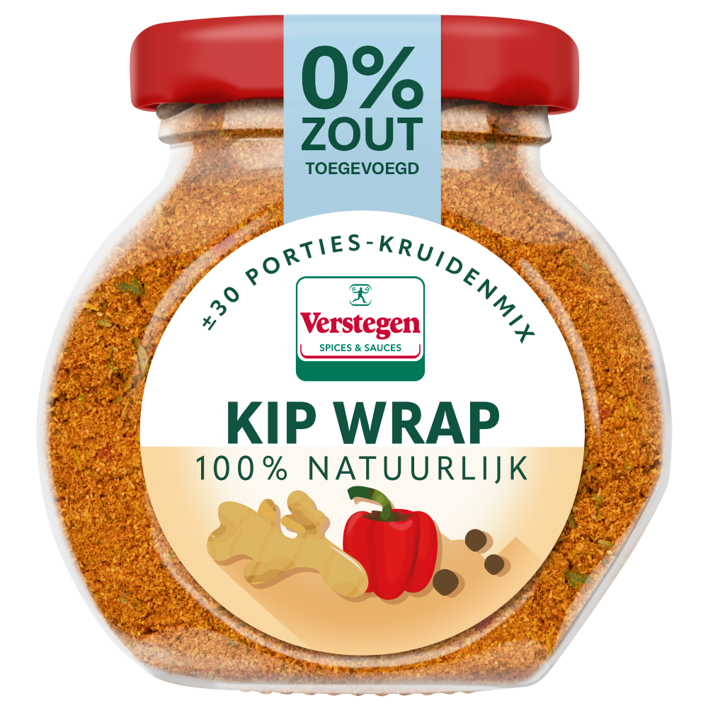 World Spice Meal - Kip Wrap - Vooraadpot klein