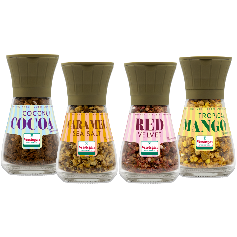 Twiste & Taste - Zoete specerijenmix - Starterspakket - 4-delig