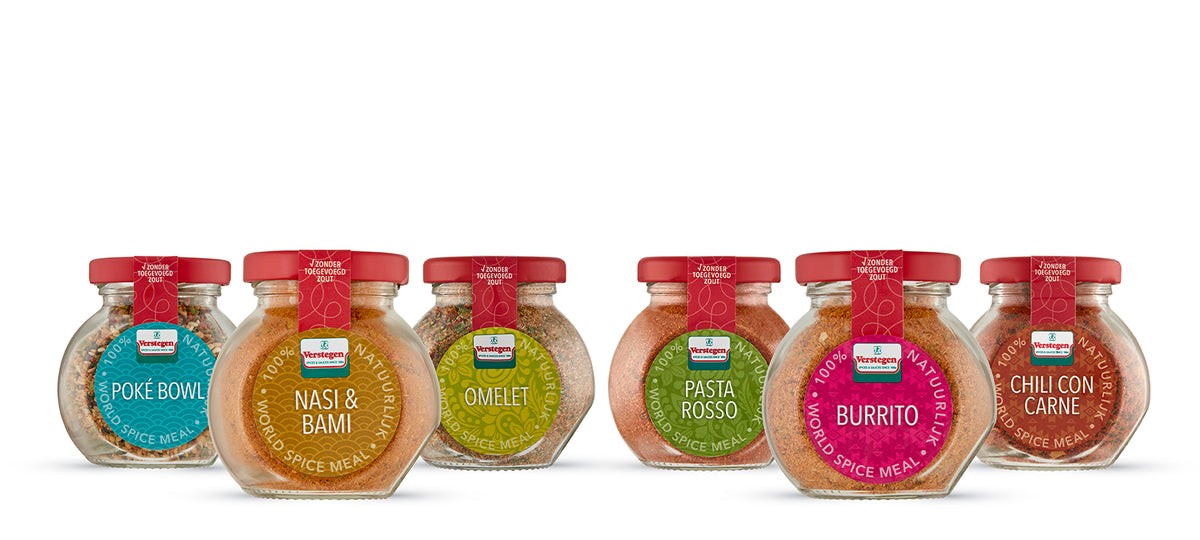 World Spice Meal Pakket - 6-delig