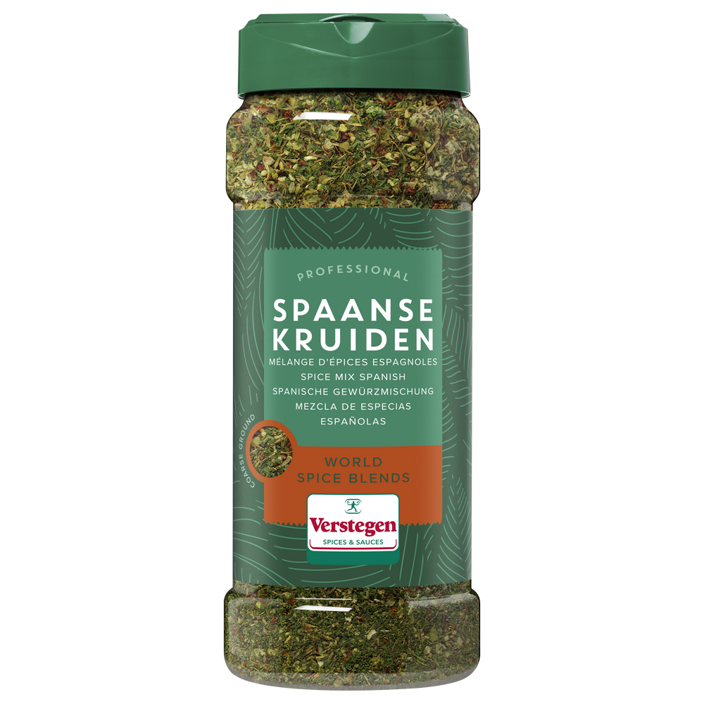 Spaanse kruiden grof met zout - World Spice Blends - Strooibus medium