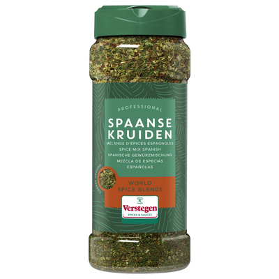 Spaanse kruiden grof met zout - World Spice Blends - Strooibus medium