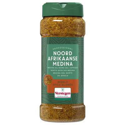 Noord-Afrikaanse Medina kruiden grof met zout - World Spice Blends - Strooibus medium