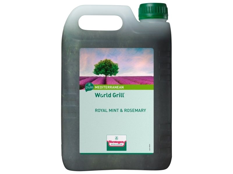 World Grill - Royal Mint  &  Rosemary - Oliemarinade - Drum