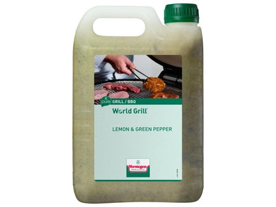 World Grill - Lemon  &  Green Pepper - Oliemarinade - Drum