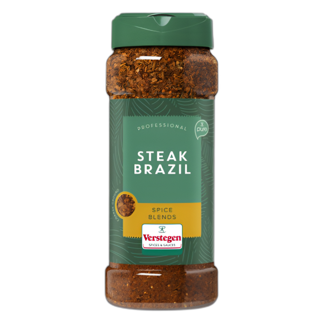 Steak Brazil kruiden grof met zout - Pure - Strooibus medium