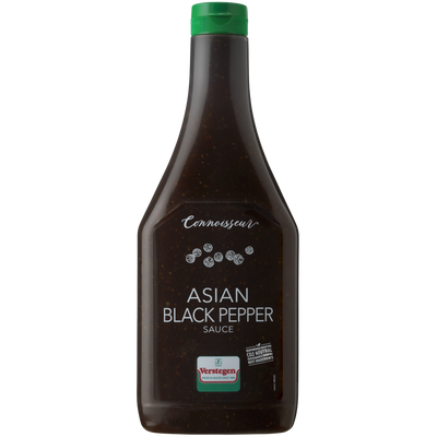Asian Black Pepper saus - Connoisseur - Fles