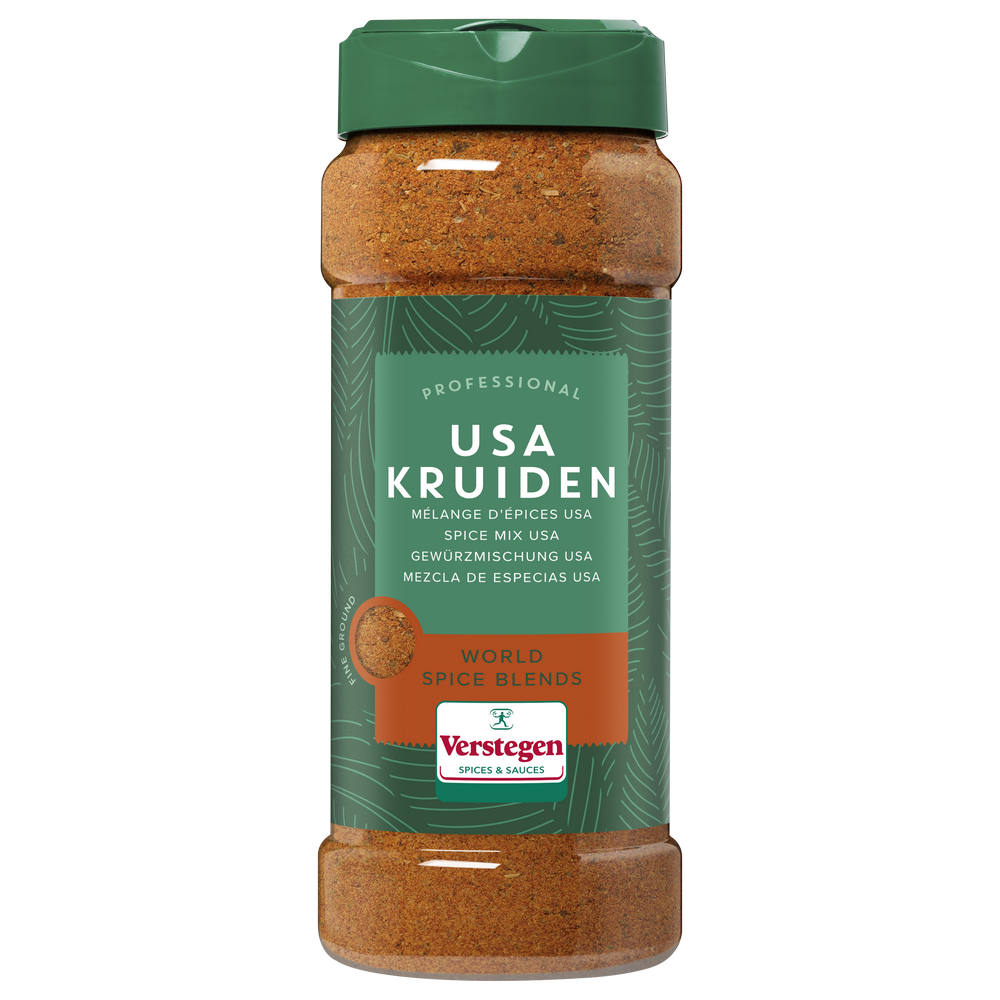 USA kruiden fijn met zout - World Spice Blends - Strooibus medium