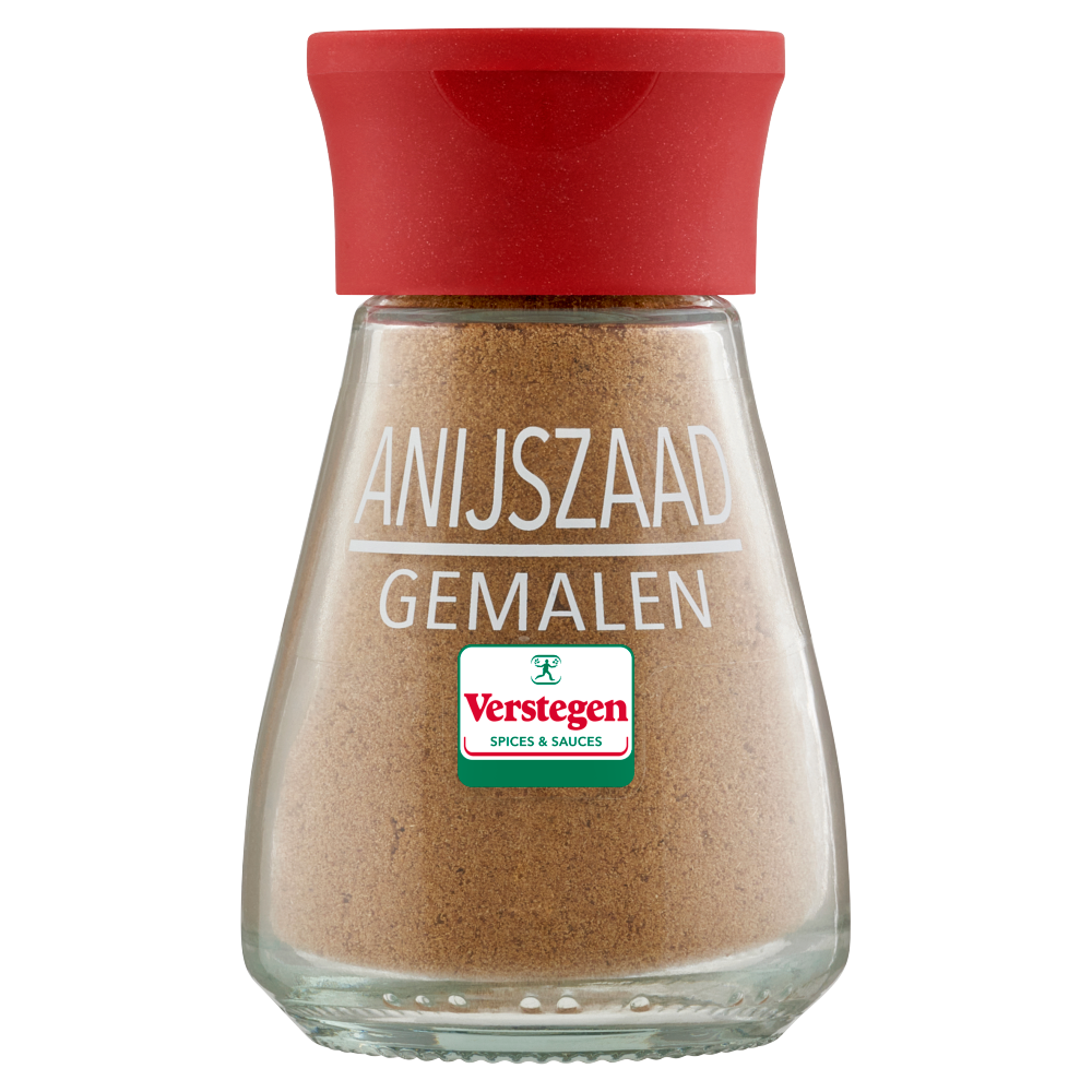 Anijszaad gemalen - Glazen strooier