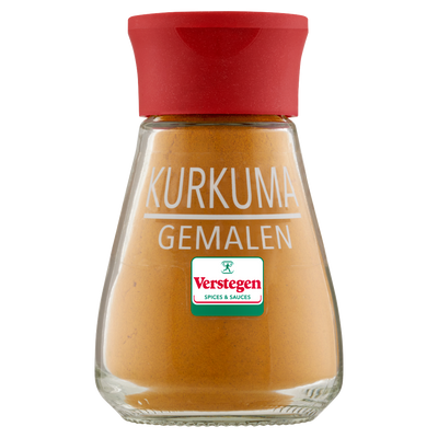 Kurkuma gemalen - Glazen strooier