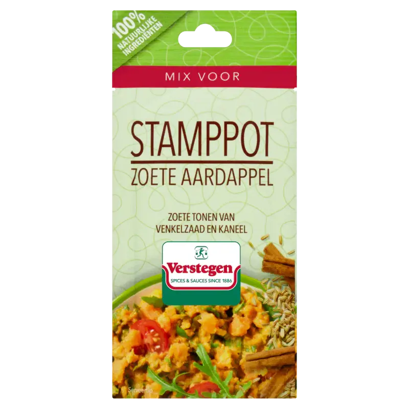 Mix voor Stamppot Zoete Aardappel - Zakje