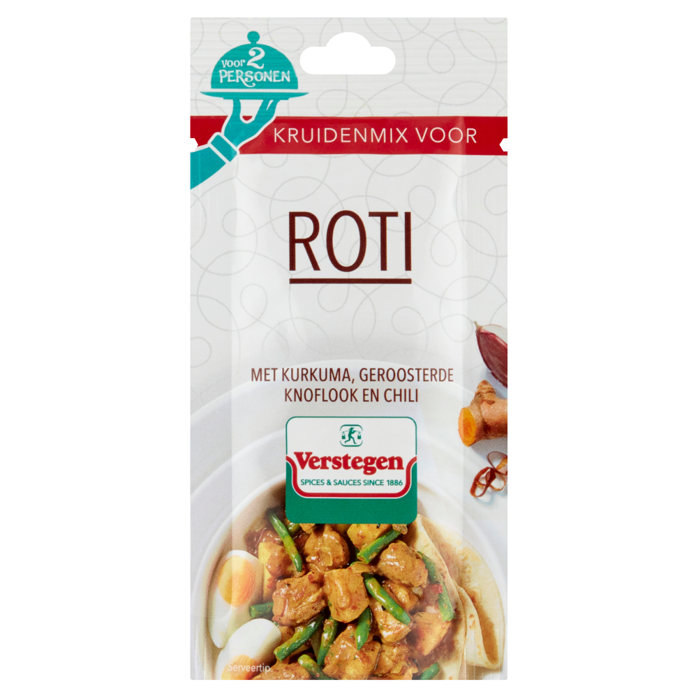 Kruidenmix voor Roti (2 personen) - Zakje