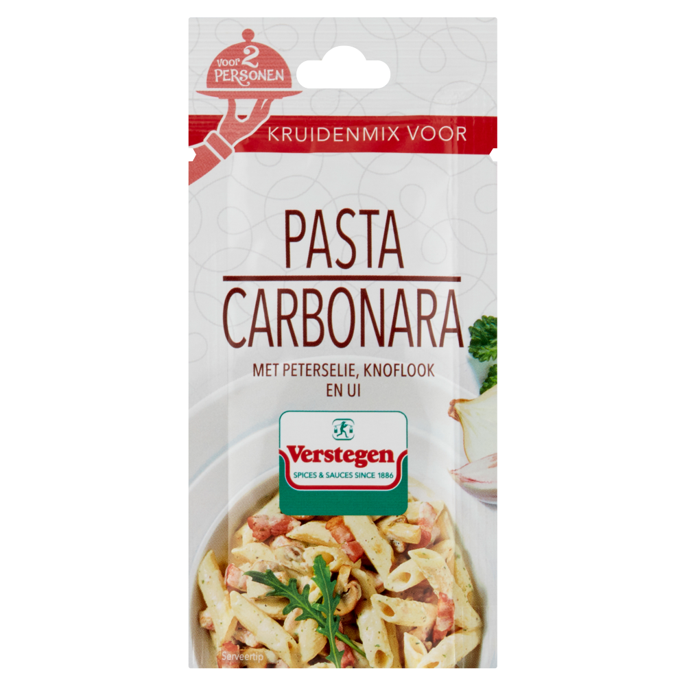 Kruidenmix voor Pasta Carbonara (2 personen) - Zakje
