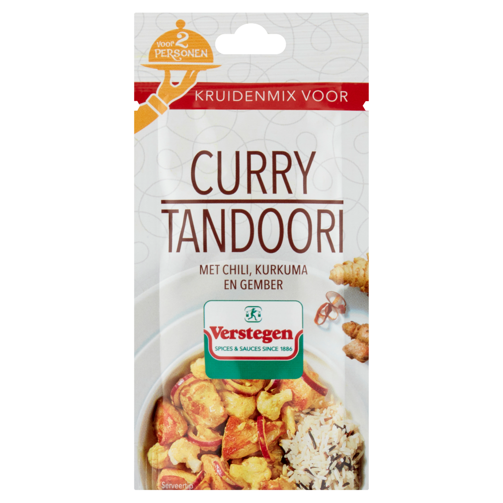 Kruidenmix voor Curry Tandoori (2 personen) - Zakje