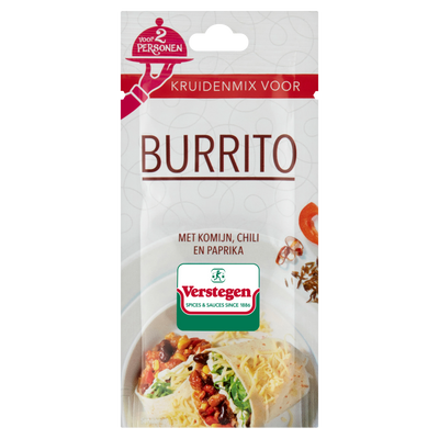 Kruidenmix voor Burrito (2 personen) - Zakje