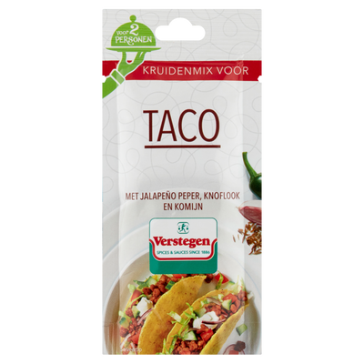 Kruidenmix voor Taco (2 personen) - Zakje