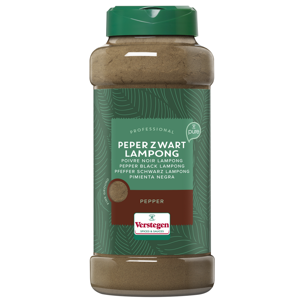 Peper zwart Lampong gemalen - Pure - Strooibus large