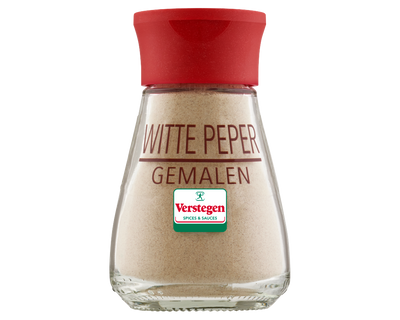 Witte Peper gemalen - Glazen strooier
