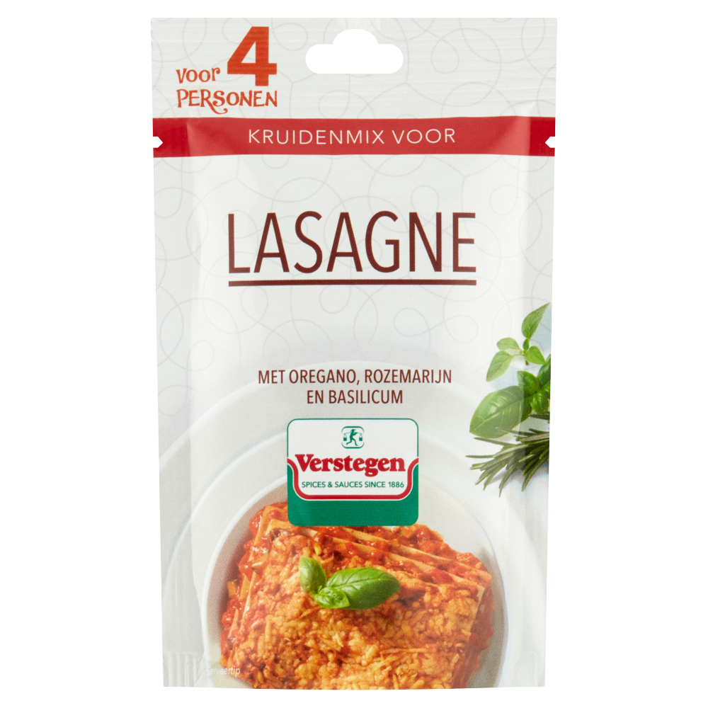 Kruidenmix voor Lasagne (4 personen) - Zakje
