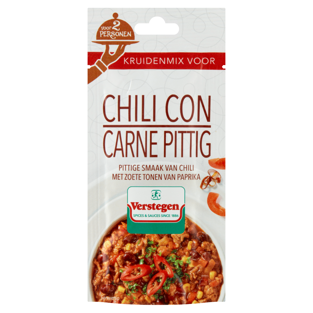 Kruidenmix voor Chili con Carne pittig (2 personen) - Zakje