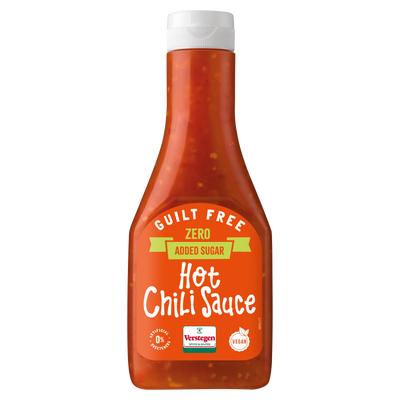 Guilt Free - Hot Chili saus - Fles