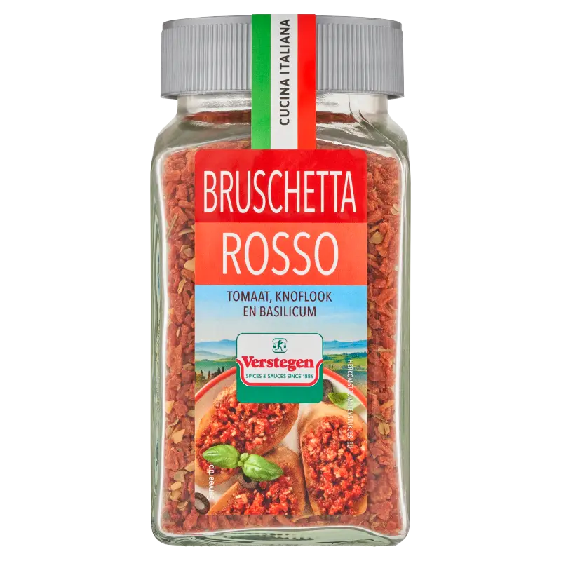 Italiaanse Kruidenmix – Bruschetta Rosso – Voorraadpot