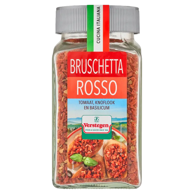 Italiaanse Kruidenmix – Bruschetta Rosso – Voorraadpot