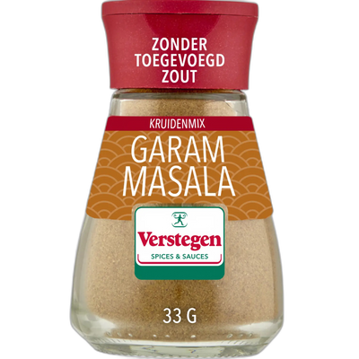 World Spice Blend - Garam Masala - Glazen strooier