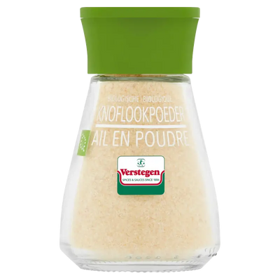 Knoflookpoeder Biologisch - Glazen strooier