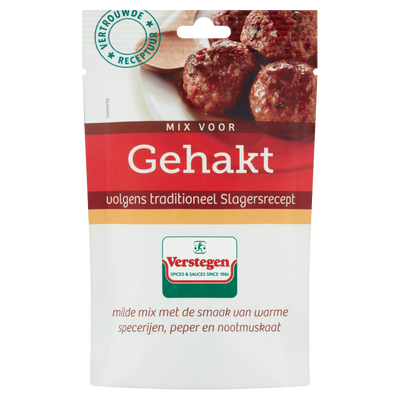 Mix voor Gehakt Slagersrecept - vertrouwde receptuur - Zakje