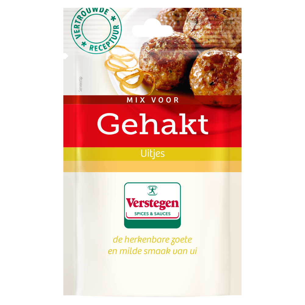 Mix voor Gehakt Uitjes - vertrouwde receptuur - Zakje