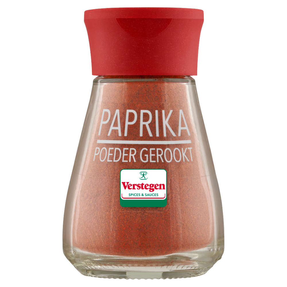 Paprikapoeder gerookt - Glazen strooier
