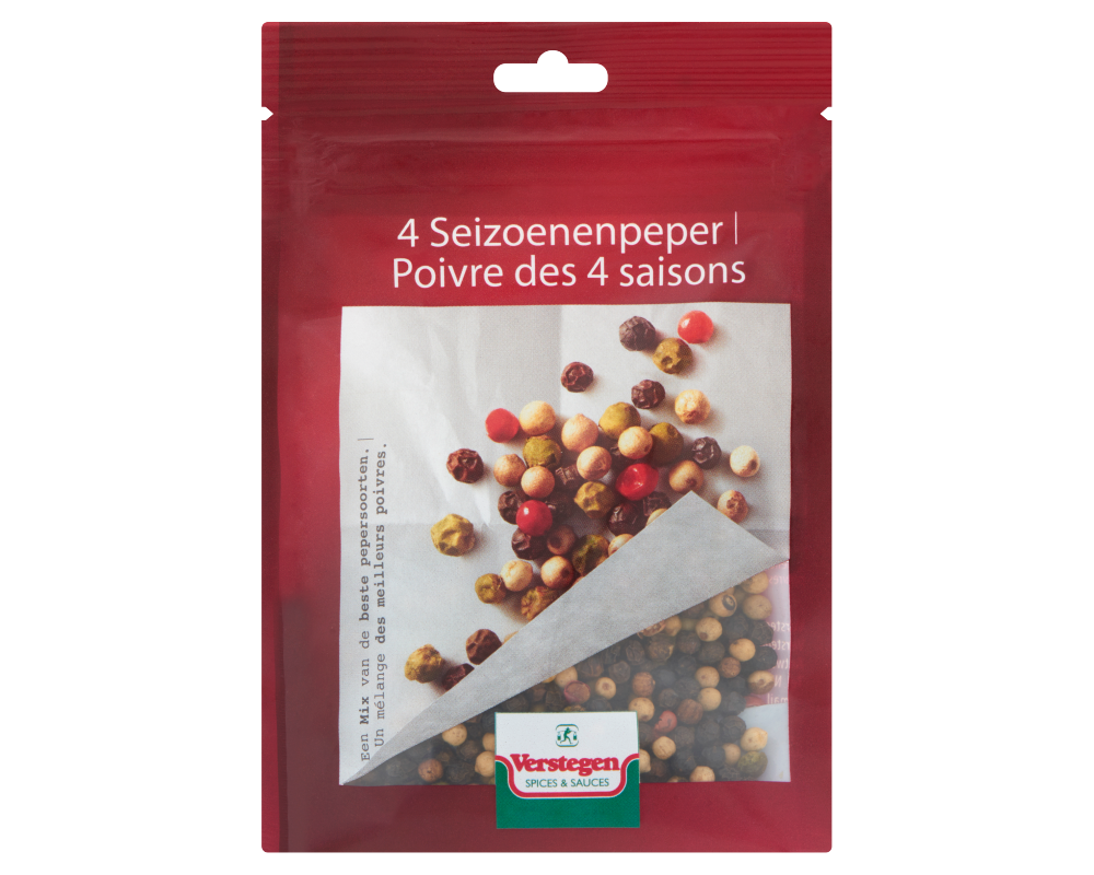 4 Seizoenenpeper - Hersluitbaar zakje