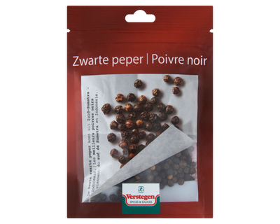 Zwarte peper - Hersluitbaar zakje