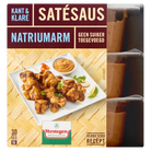Satésaus - Natriumarm (kant-en-klaar 3*80 ml)