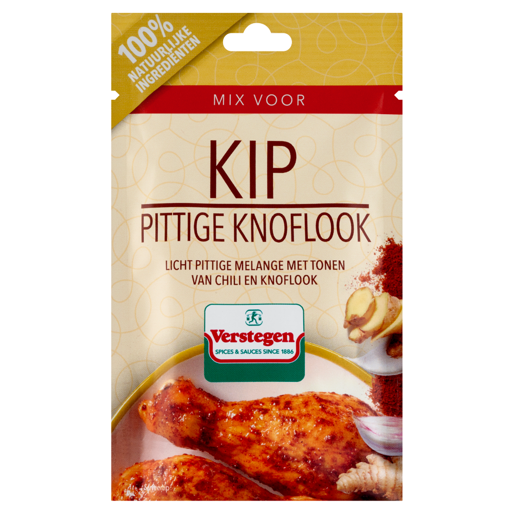Mix voor Kip Pittige Knoflook - Zakje – Verstegen.nl