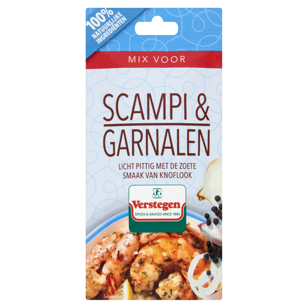 Mix voor Scampi & Garnalen - Zakje