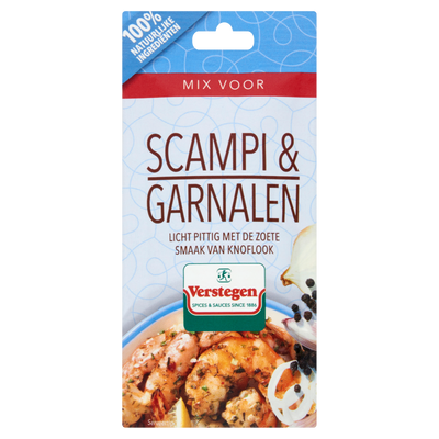 Mix voor Scampi & Garnalen - Zakje