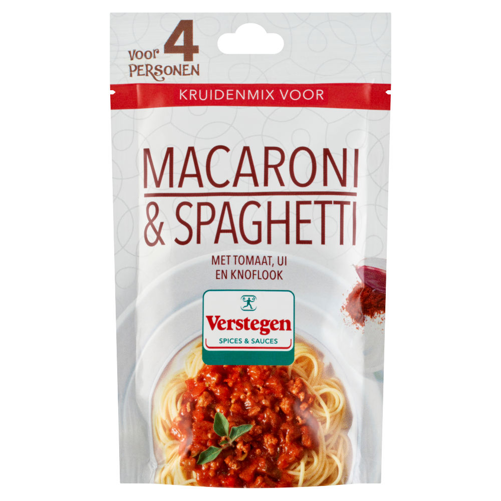 Mix voor Macaroni & Spaghetti (4 personen) - Zakje