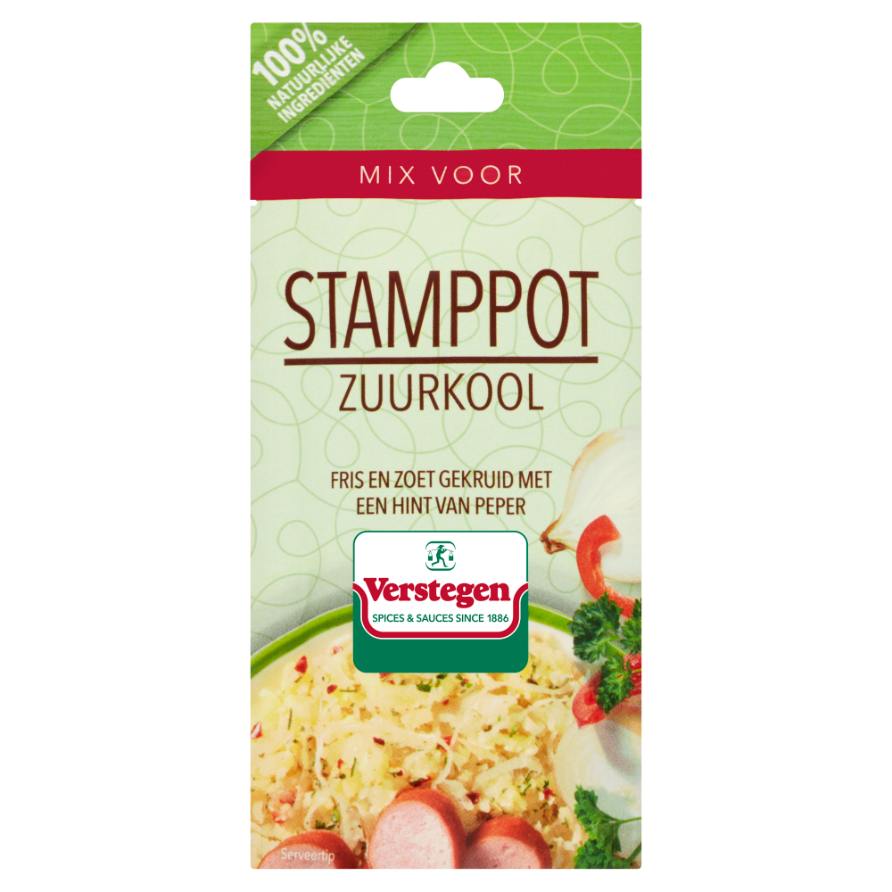 Mix voor Stamppot Zuurkool - Zakje