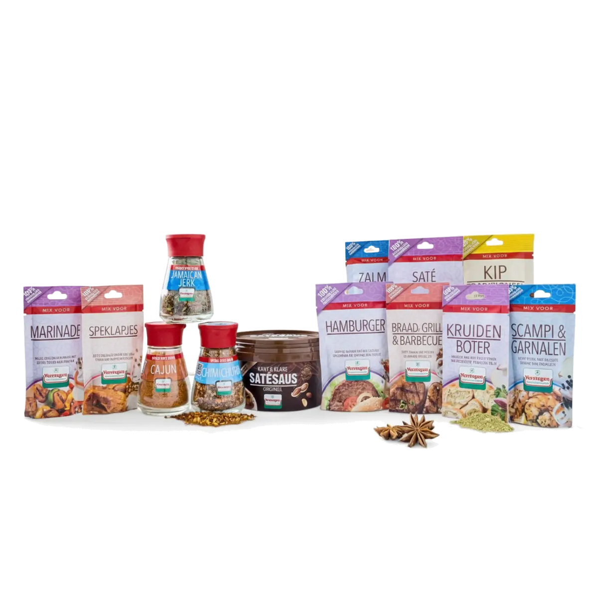 BBQ-pakket - 13-delig