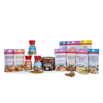 BBQ-pakket - 13-delig